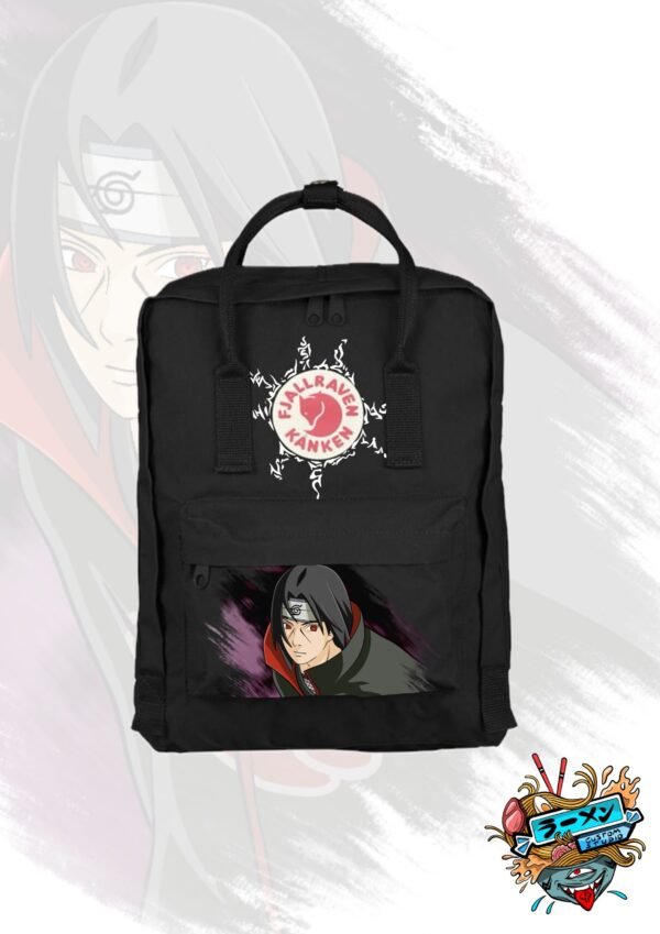 Sasuke Fjallraven Kanken Backpack Hand Painted Custom Design 2
